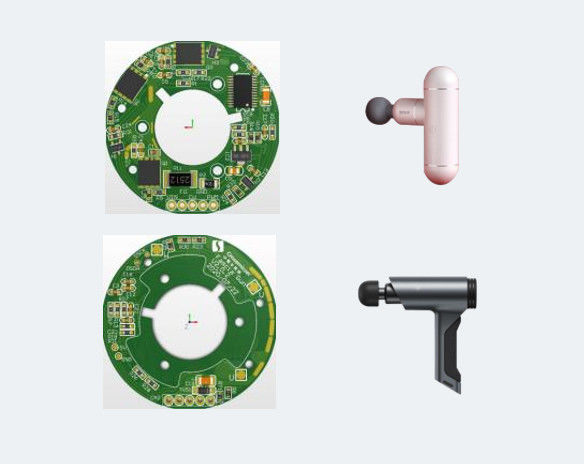 PCB Fabrication For Brushed Motor Fascia Gun Supports Inductive Non Inductive Square Wave Control