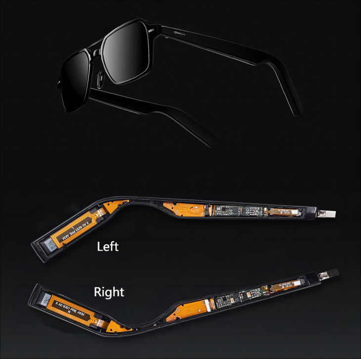 2L Flex Rigid PCB Without Connector For Smart Bluetooth Glasses